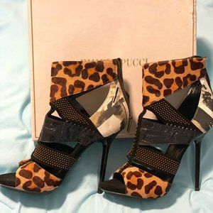 Emilio Pucci Animal Print Stilletos